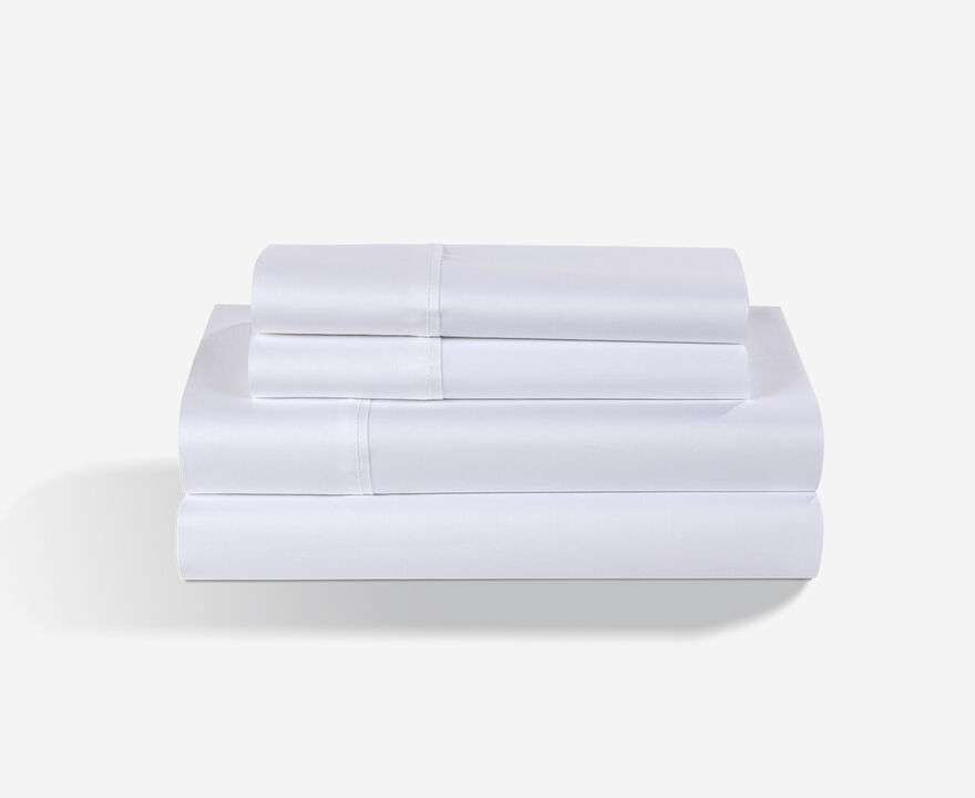 Hyper-Cotton White Sheet Set
