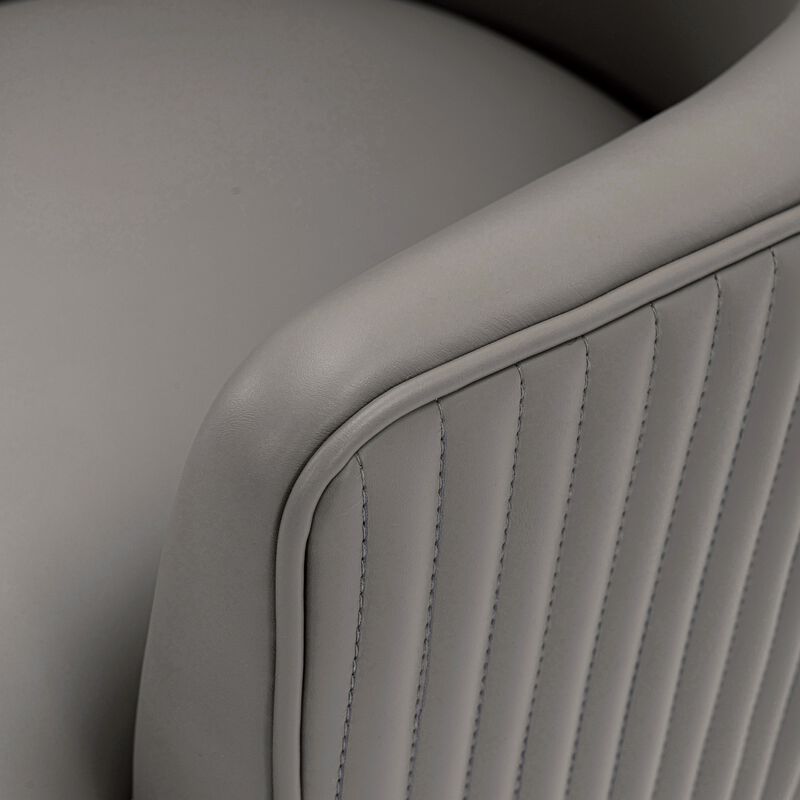 Raya Gray Dining Arm Chair