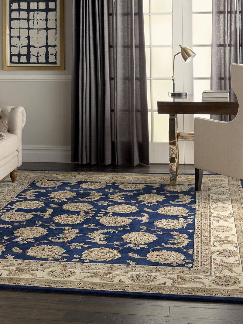 Nourison 2000 2022 Navy 8' x Round Rug image number 7