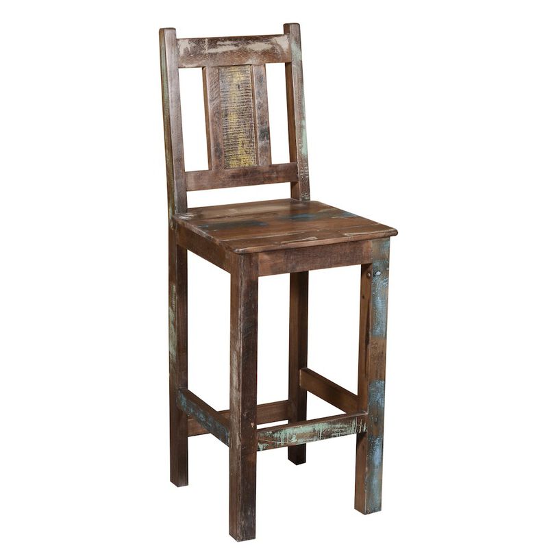 Alex Hamilton Trinidad Bar Height Chair Set of 2 image number 2