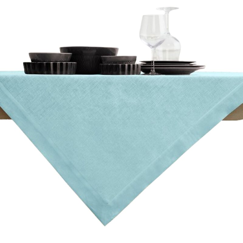 Solino Home Fete 100% Linen Table Throw &ndash; Handcrafted, Machine Washable, Perfect for Holiday and Everyday Dining