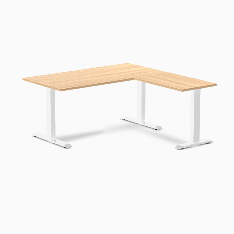 Desky Zero Laminate L-Shape Office Desk image number 0