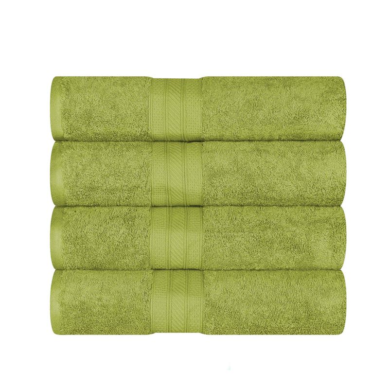4-Piece Cotton Bath Towel Set &ndash; Plush, Thick & Quick-Drying Towels image number 0