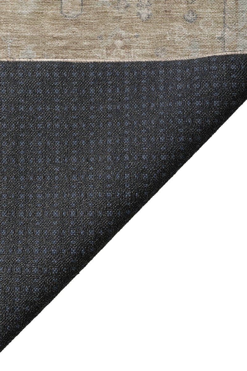 Solace SL11 Tan 8' Round Rug image number 3