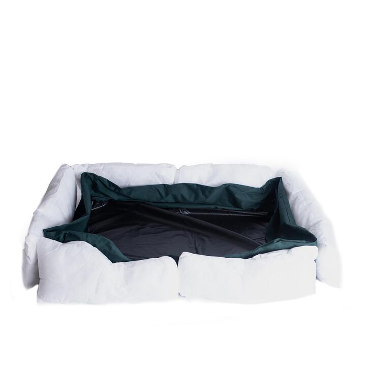 Armarkat Extra Large Laurel Green Bolstered Pet Bed