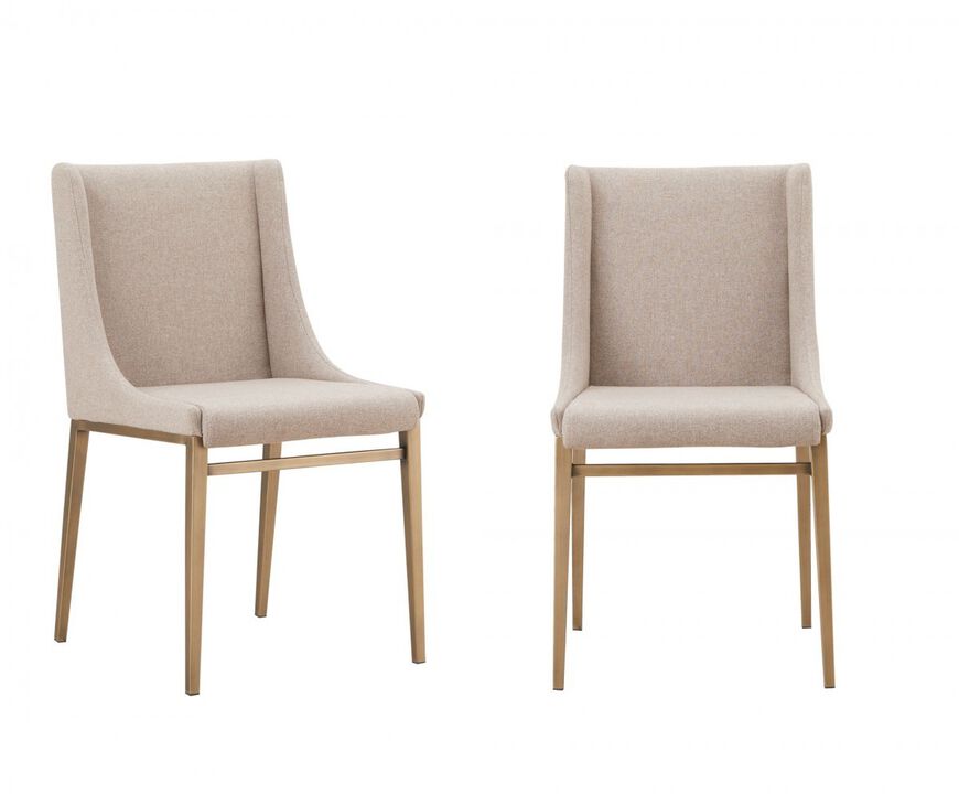 Contemporary Dining Chairs – Set of Two Comfortable Seats