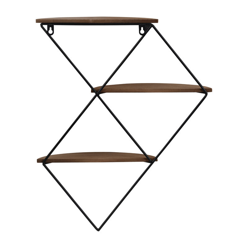 3-Tier Diamond Wall Shelf image number 4