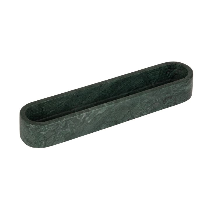 Green Marble Oval Dish