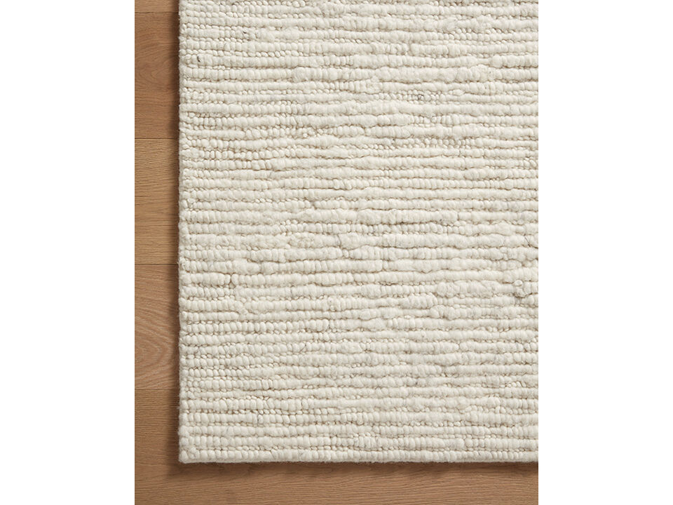 Ava AVA-01 Dove / Ivory 5''6" x 8''6" Rug by Magnolia Home By Joanna Gaines
