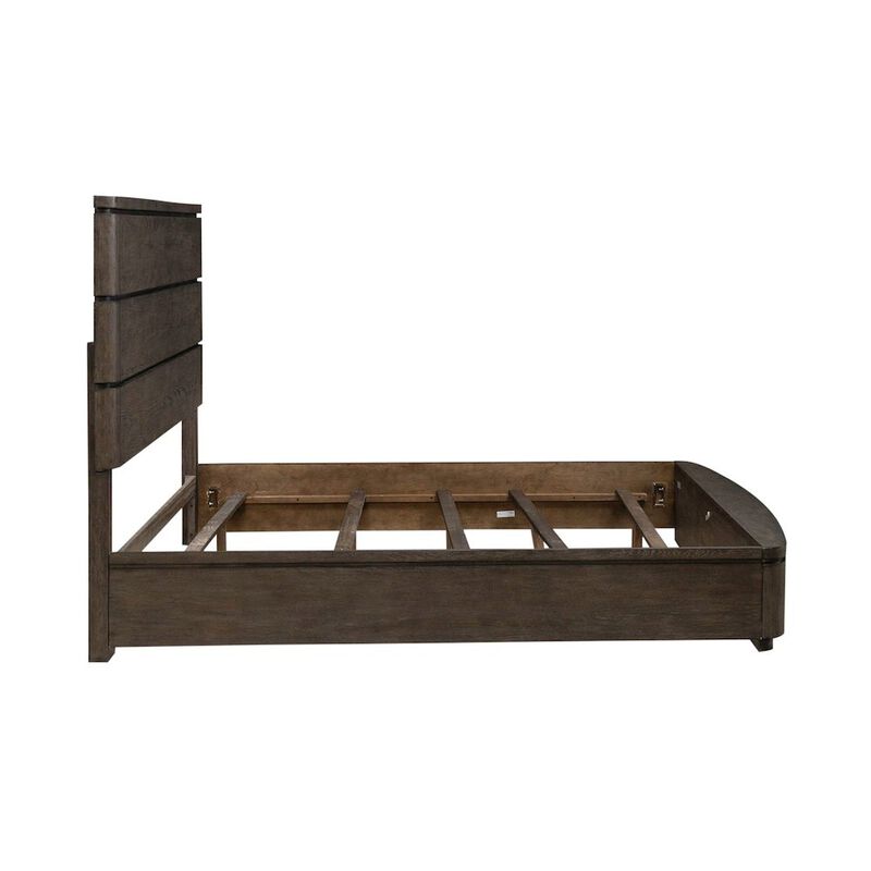 Liberty Furniture California King Panel Bed LED Touch Light, Dresser & Mirror, Chest, Night Stand image number 2