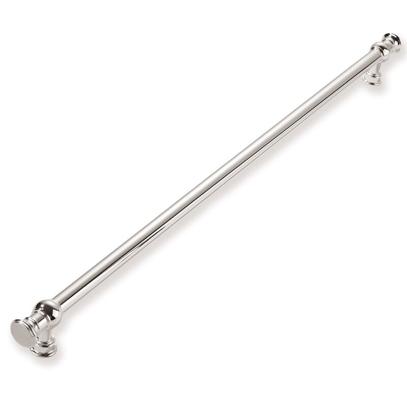 ZAUYX 1-Pack 18inch(457mm) Hole Center Appliance Pulls Polished Nickel Cabinet Pulls Solid Heavy Duty Kitchen Cabinet Hardware f