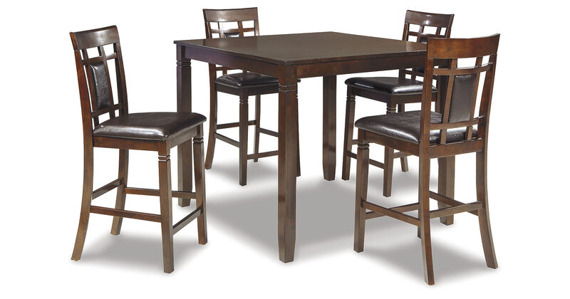 Bennox Counter Height Dining Table and 4 Bar Stools image number 0