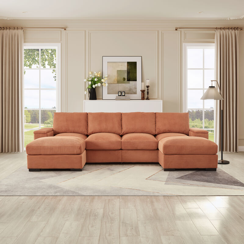 Monind U-Shaped Sectional Sofa image number 2
