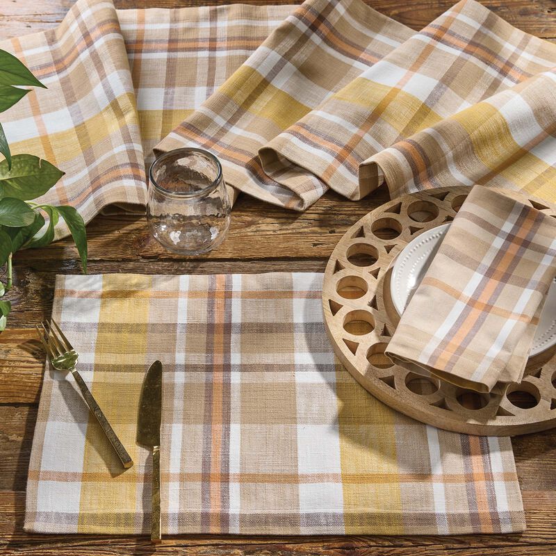 Split P Keaton Plaid Table Runner image number 1