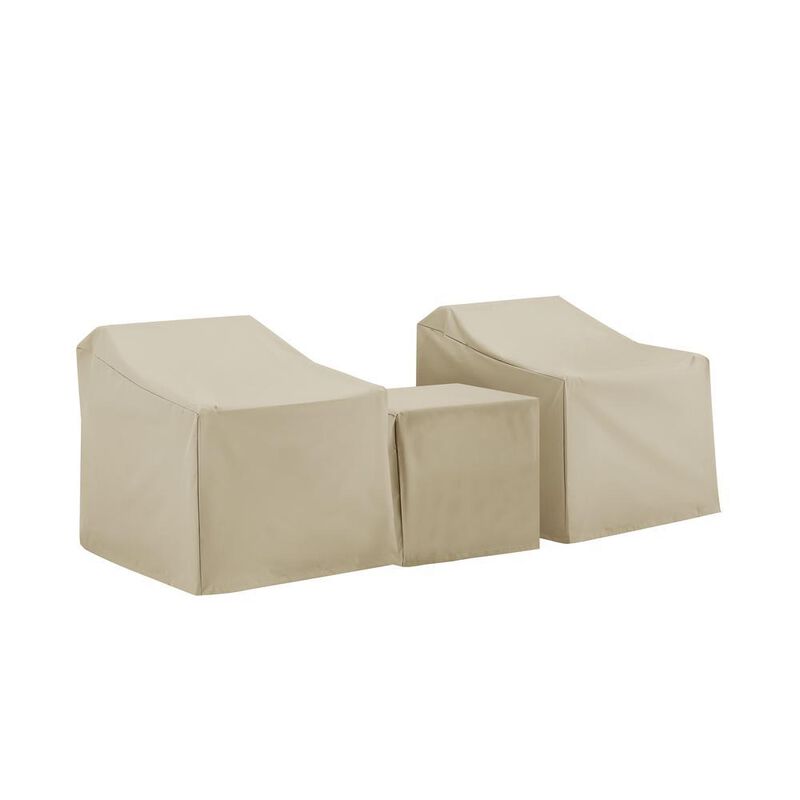 3Pc Outdoor Furniture Cover Set