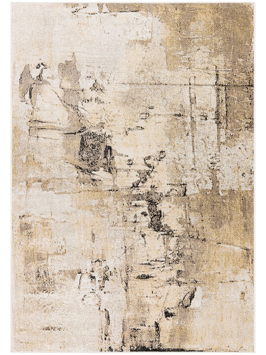 Washable Decor WSD09 Mocha 9' x 12' Rug