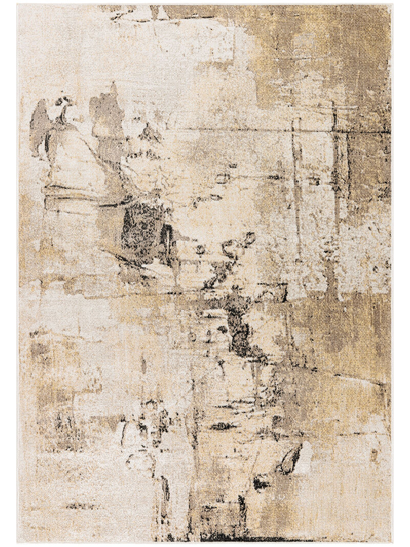 Washable Decor WSD09 Mocha 9' x 12' Rug