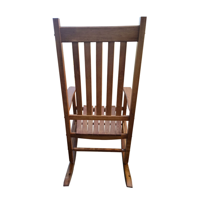 Streamdale Balcony Porch Adult Rocking Chair Brown