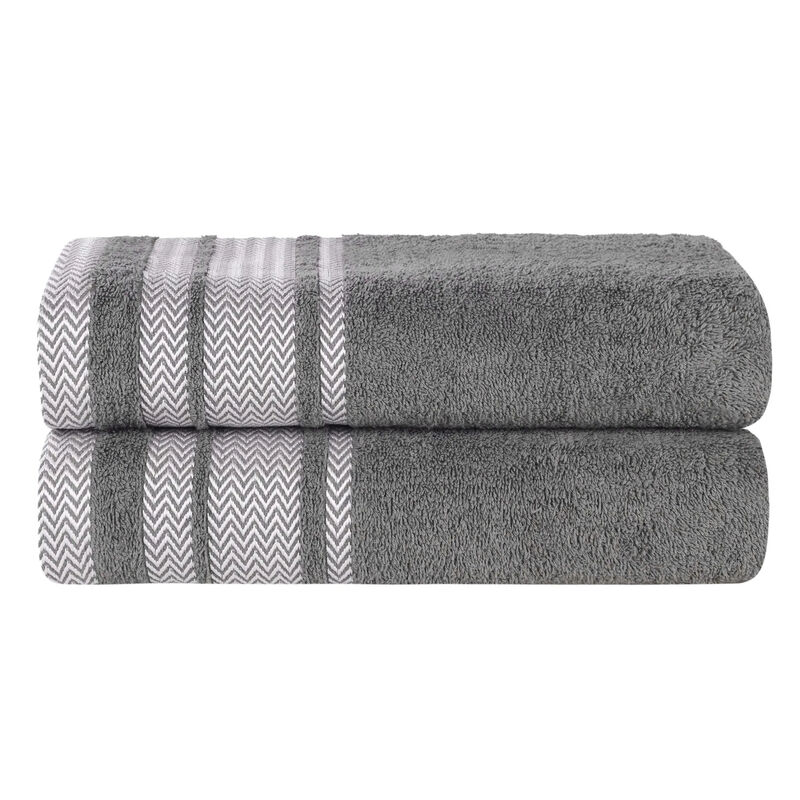 2-Piece Cotton Towel Set &ndash; Plush, Absorbent Bath Towels image number 0