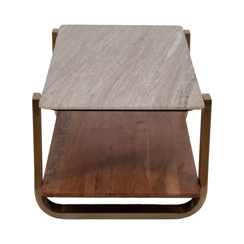 Sarahmore Gold Coffee Table image number 2