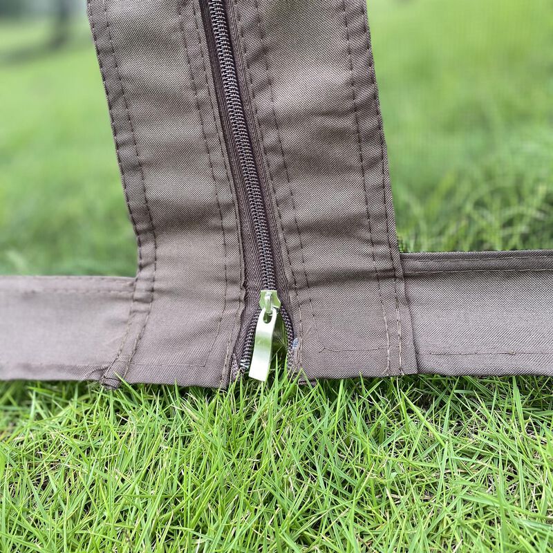 Outdoor Patio Gazebo Canopy Tent with Mosquito Net and Ventilated Roof