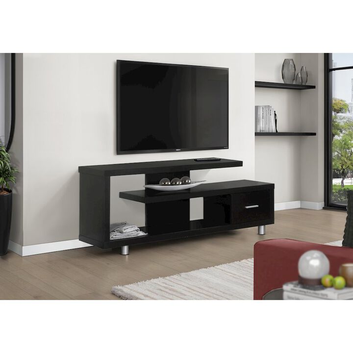 Tv Stand, 60 Inch, Console, Media Entertainment Center, Storage Cabinet