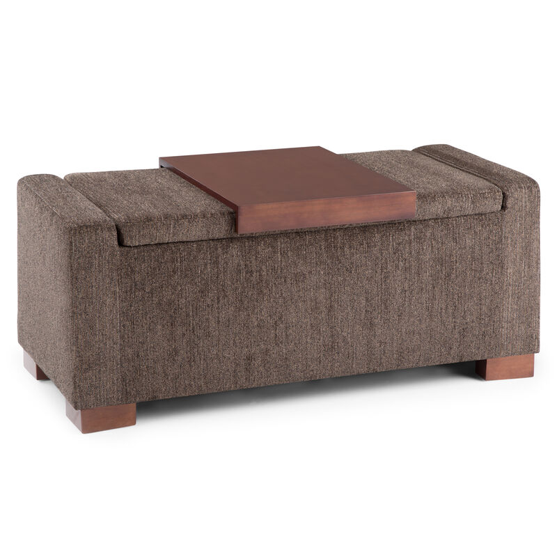 Simpli Home Bretton Lift Top Storage Ottoman image number 0
