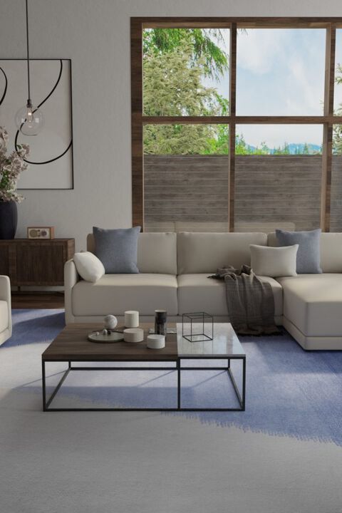 Katya 8990F Blue/Beige 9' x 12' Rug