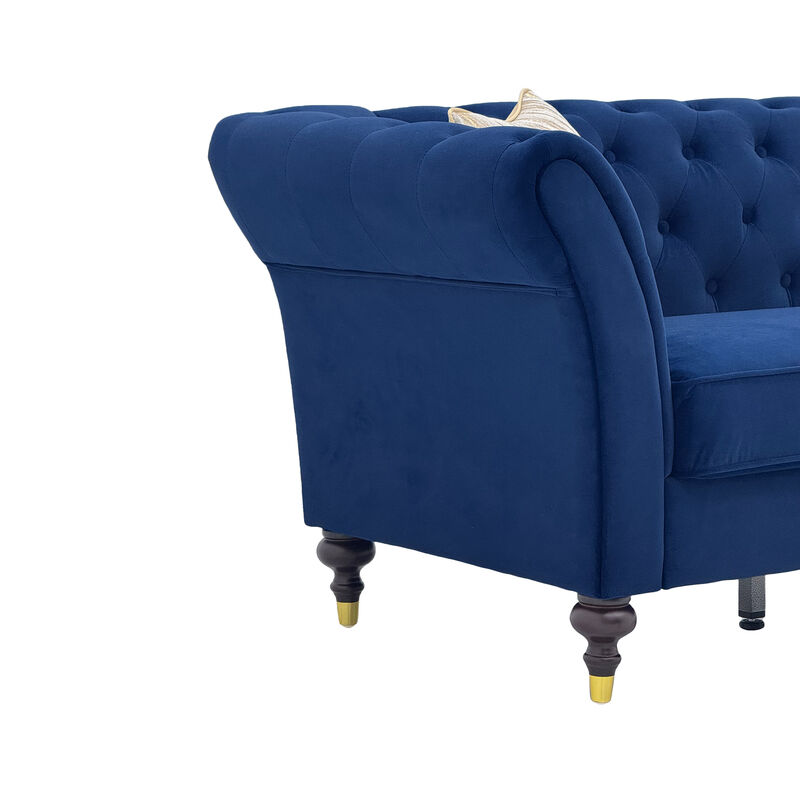 Kalsor Velvet Sofa image number 7