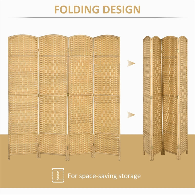 Foldable Privacy Screen Portable Partition for Home & Office image number 3