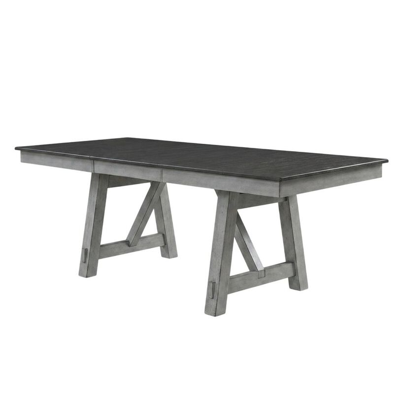 Liberty Furniture Newport 7 Piece Trestle Table Set in Rubberwood Solids w/ Mindy Veneers image number 0
