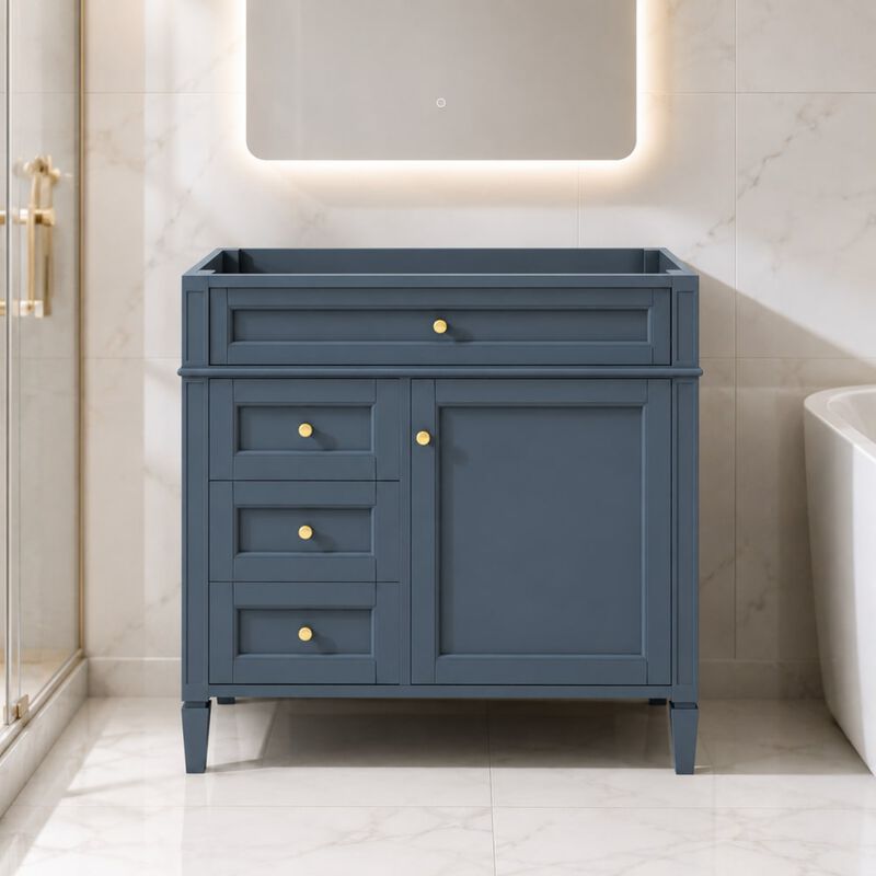 36" Bathroom Vanity Without Top Sink image number 2