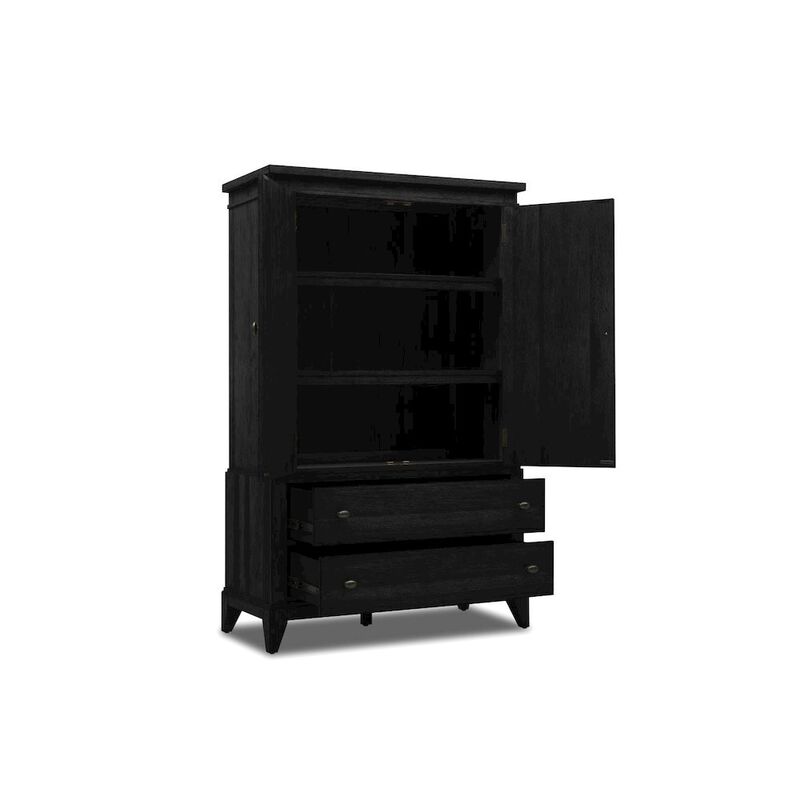 Legacy Classic Armoire (2 doors, 2 adj shelves, 1 clothing rod, cedar lined bottom drawer)