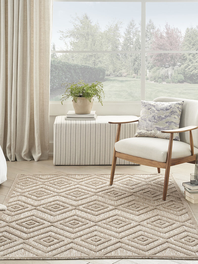 Versatile NRV01 Natural/Beige 5' x 7' Rug image number 1