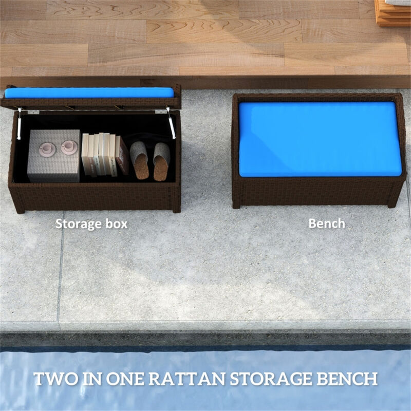 Multi-Purpose Patio Storage Bench &ndash; Perfect for Outdoor Storage image number 3
