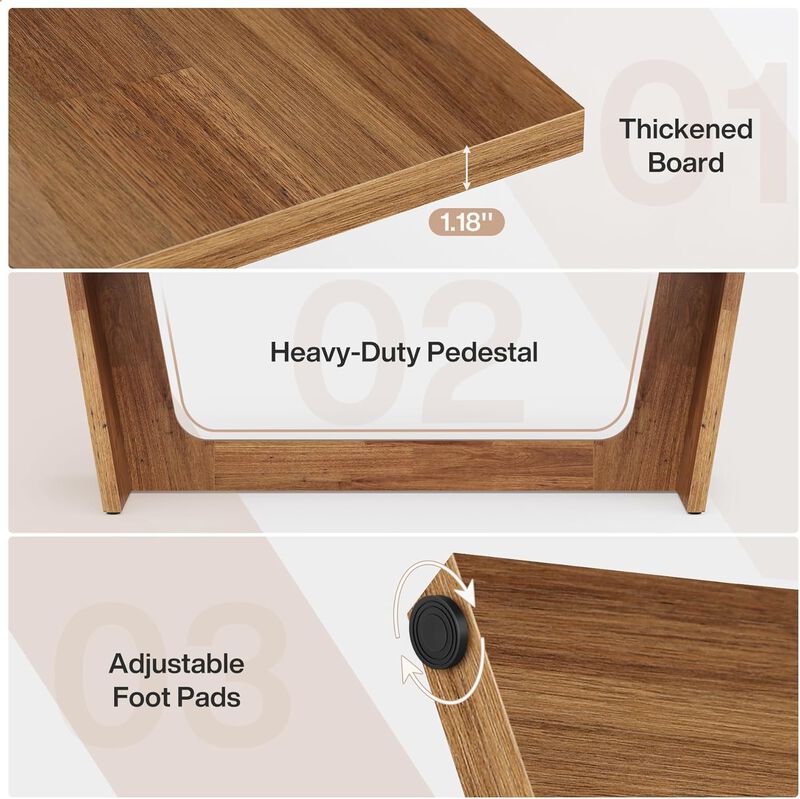 Modern office desk - Stylish design for home or professional workspace