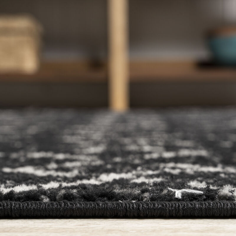 Moroccan Hype Boho Vintage Diamond Square Area Rug