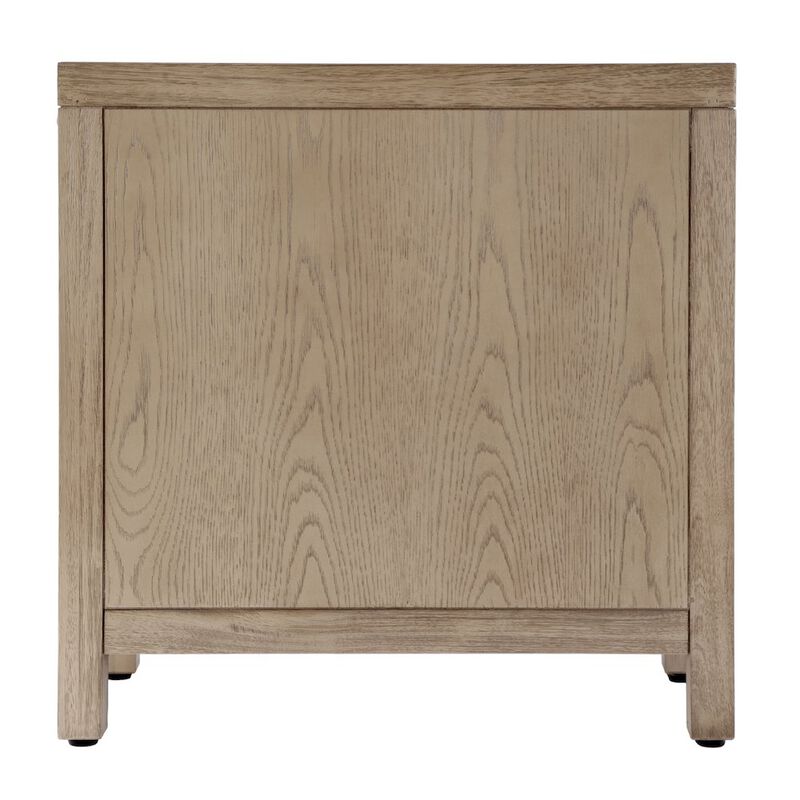 Butler Specialty 12 in. W Rectangular Wood 1 Door Narrow End Table with Pull-Out Tray