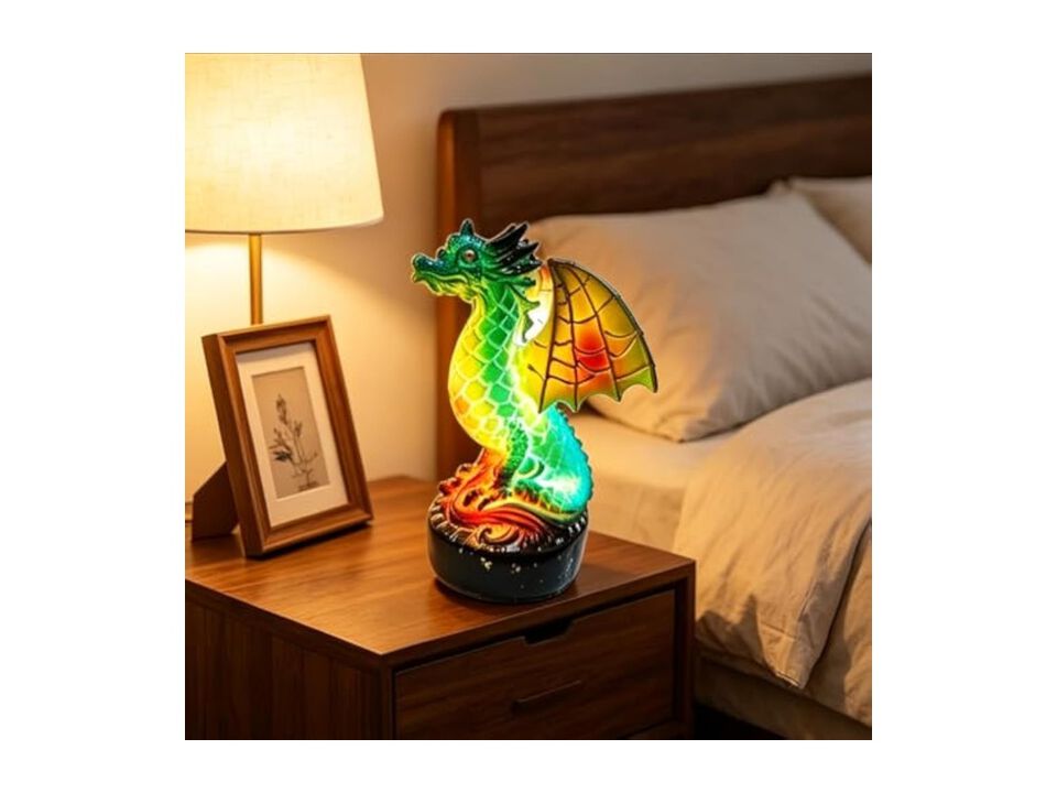 Vintage Retro Resin Table Lamp For Living Room Bedroom Office