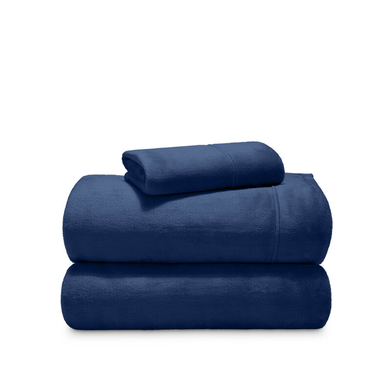 Velvety Soft Microplush Fleece Sheet Set image number 0