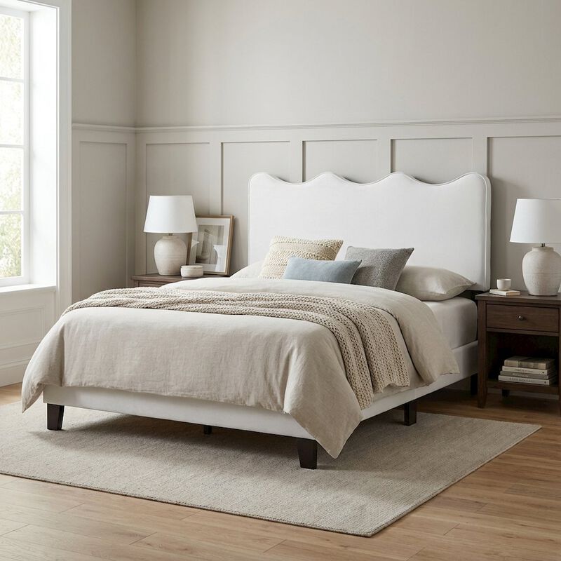 Performance Velvet King Headboard, Plush Upholstery, Sturdy Construction image number 3