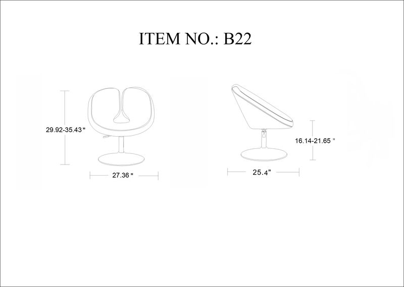 Perch Green Swivel Accent Chair
