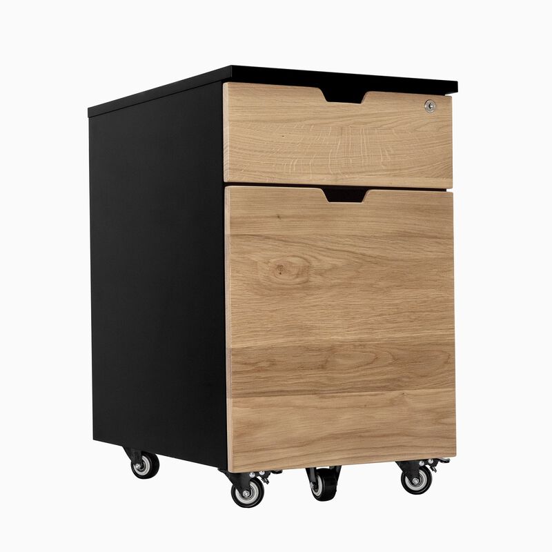 Desky Wooden Minimal Filing Cabinet image number 0