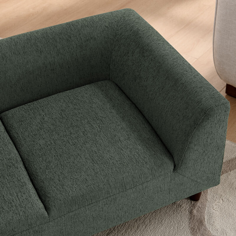Dog Sofa with Arms & Backrest, Modern Pet Bed for Small/Medium Dogs image number 4