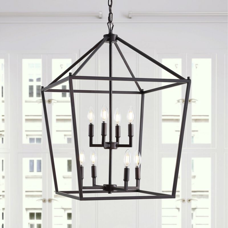 PagodaBulb Lantern Metal LED Pendant