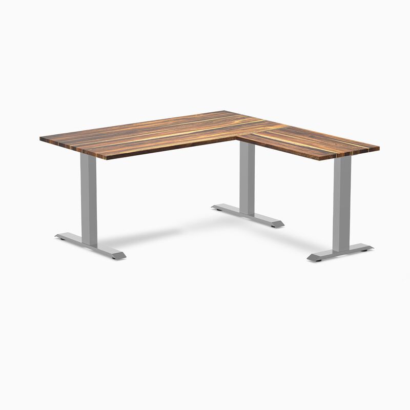 Desky Zero Hardwood L-Shape Office Desk image number 0