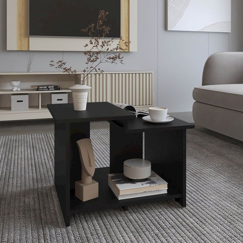 Hesston Coffee Table, Black Wengue