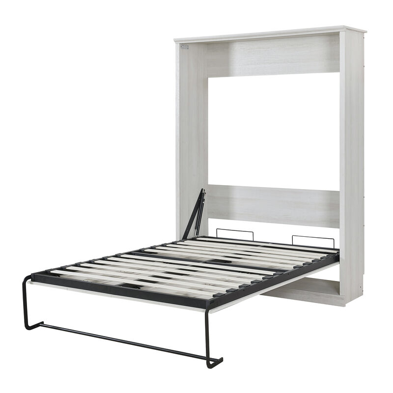 Merax Retro Style Murphy Bed  Wall Cabinet