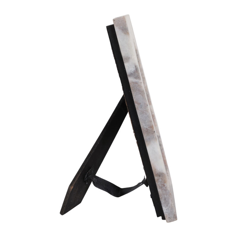 4x6" Arch Opening Marble Photo Frame, Multi image number 2