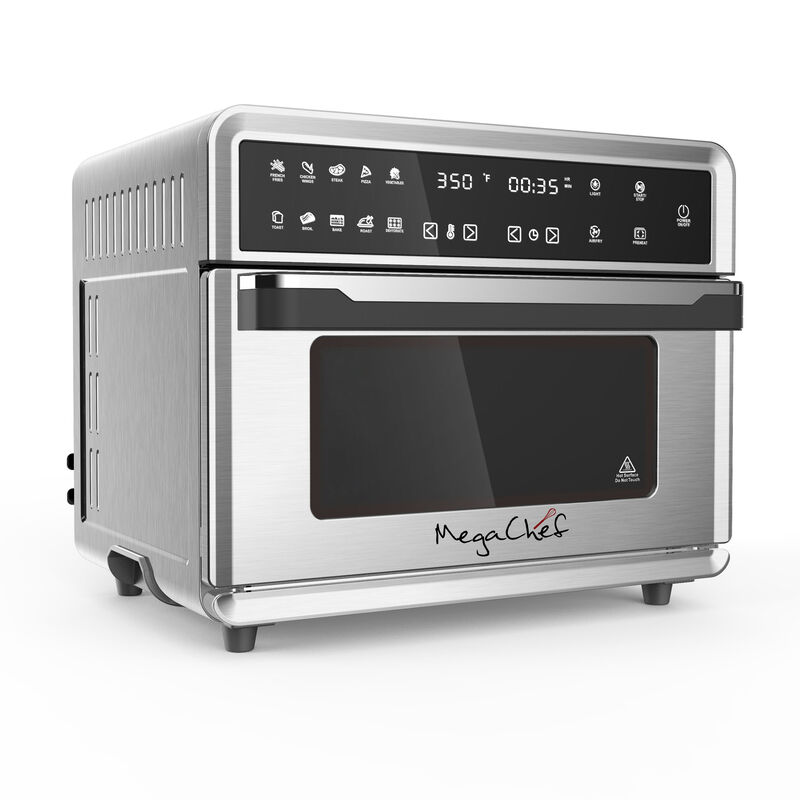 MegaChef 10 in 1 Electronic Multifunction 360 Degree Hot Air Technology Countertop Oven